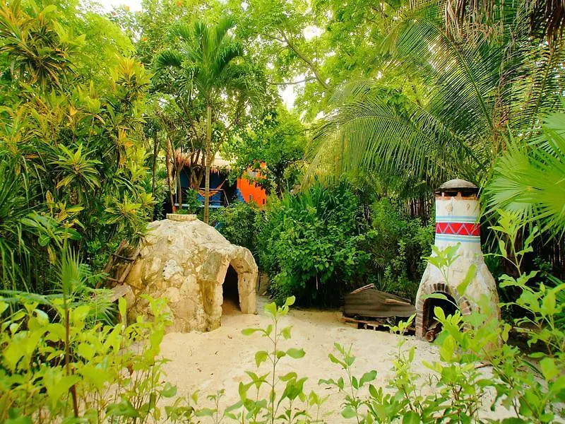 ***  Hotel Ecologico Posada Dos Ceibas Tulum Mexico